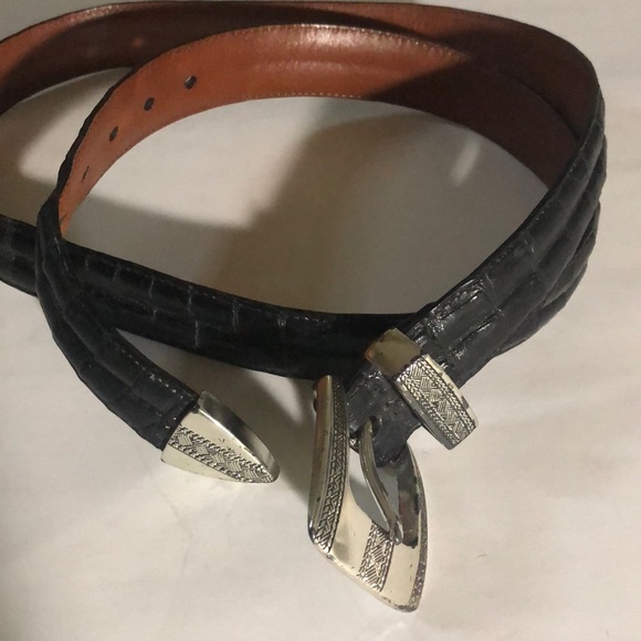 South American crocodile belt